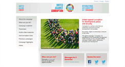 Desktop Screenshot of anticorruptionday.org